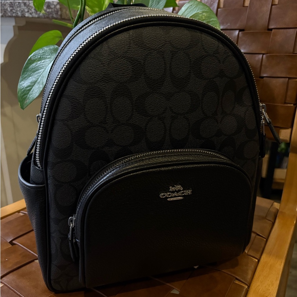 Coach Black Backpack - Picture 4 of 4